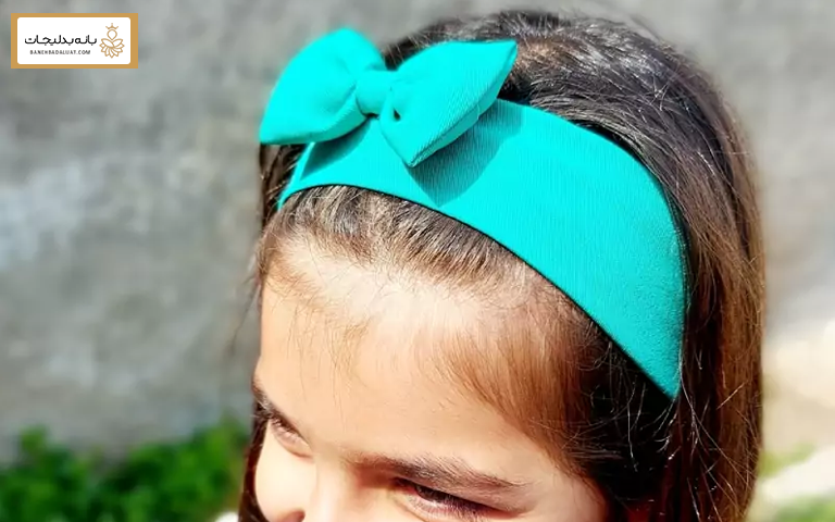 مدل تل مو جدید پارچه ای