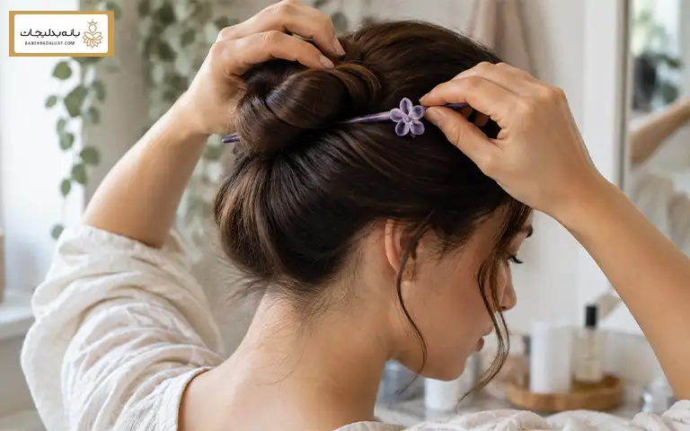 چگونه با کانزاشی مو را گوجه‌ای ببندیم؟