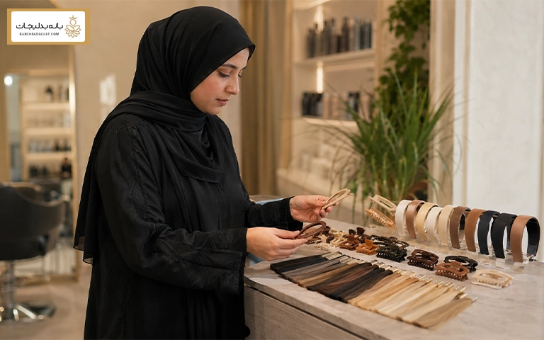 چگونه رنگ اکسسوری مو را با رنگ مو ست کنیم؟