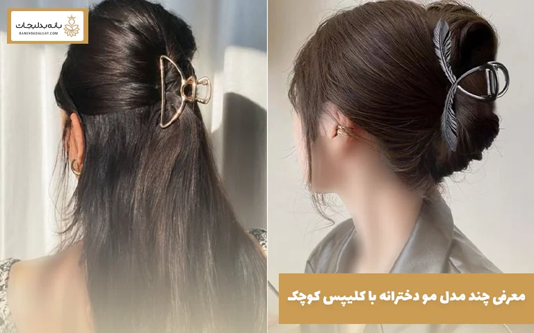 معرفی چند مدل مو دخترانه با کلیپس کوچک
