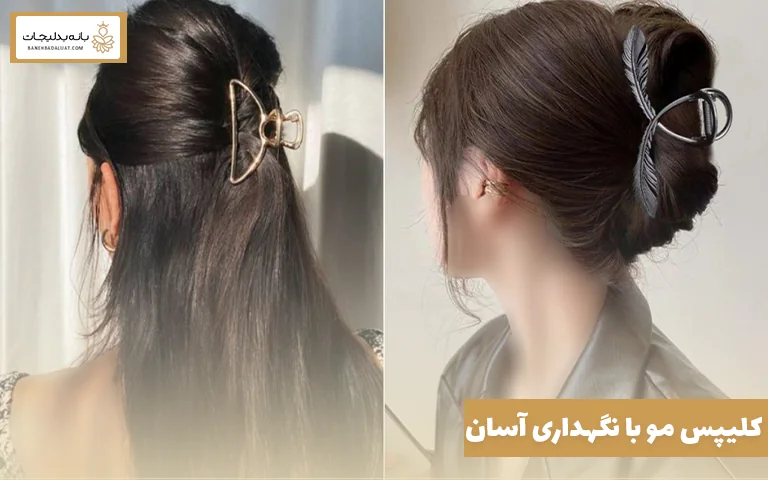 کلیپس مو با نگهداری آسان