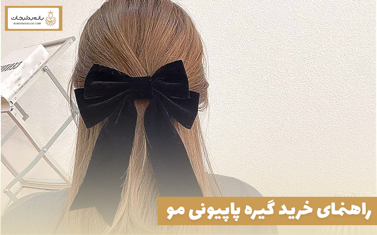 راهنمای خرید گیره پاپیونی مو
